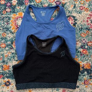 PELOTON Women's Sports Bra Bundle of 2 Athletic Workout Size 2x